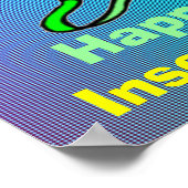 Het Happy Birthday Poster (Hoek)