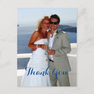 Het Happy Couple Wedding Gift Bedankt Briefkaart