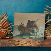 Het haringnet, 1885 (olie op doek) fotoplaat (Zijkant)