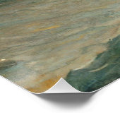 Het haringnet, 1885 (olie op doek) perfect poster (Hoek)