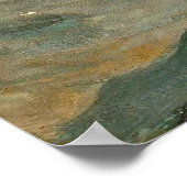 Het haringnet, van Winslow Homer Poster (Hoek)