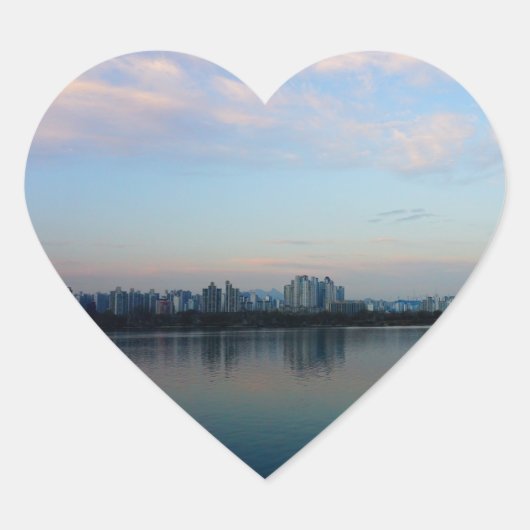 Het hart en de ziel van Seoul Sticker (Voorkant)
