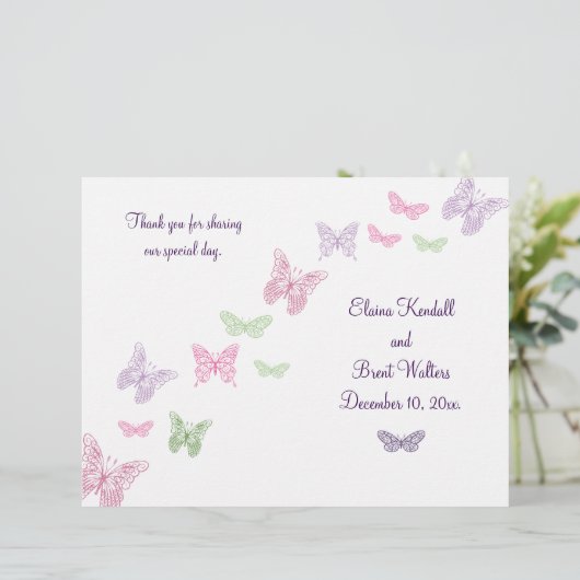 Het Hart is een Flutter Wedding Programma (Staand voorkant)