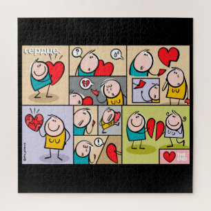 Het hart legpuzzel