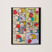 Het hart legpuzzel (Verticaal)