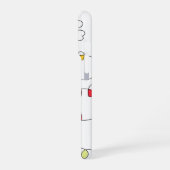 Het hart rondt de iPhone-hoesjes iPhone Hoesje (Linkerkant)