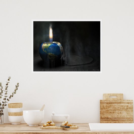 Het hart van Amerika Poster (Keuken)