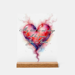 Het hart van Austin Acryl Bord