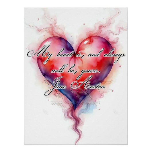 Het hart van Austin Perfect Poster (Voorkant)