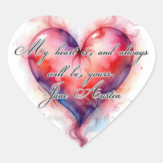 Het hart van Austin Sticker (Voorkant)