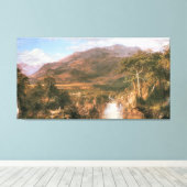 Het hart van de Andes, 1859 Canvas Afdruk (Insitu (Houten vloer))