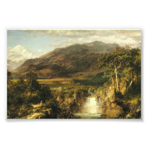 Het hart van de Andes door Frederic Edwin Church Foto Afdruk