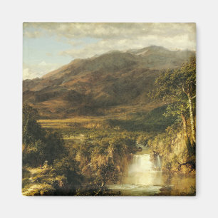Het hart van de Andes van Frederic Edwin Church Magneet