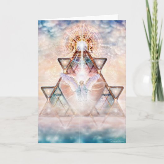 Het Hart van de engel Kaart (Voorkant)