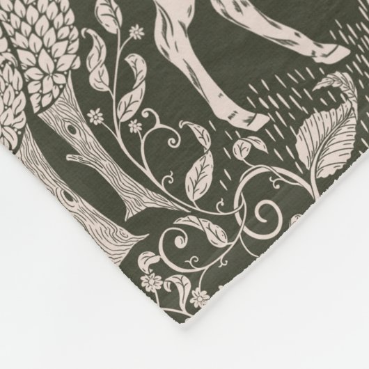 Het hart van de Forest Fleece Blanket (Hoek)