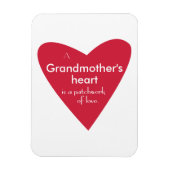 Het hart van de grootmoeder magneet (Verticaal)