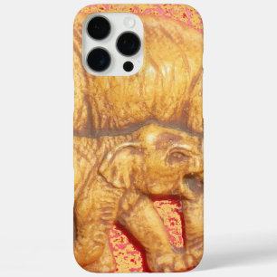 Het hart van de kudde Olifant Familieportret A iPhone 16 Pro Max Hoesje