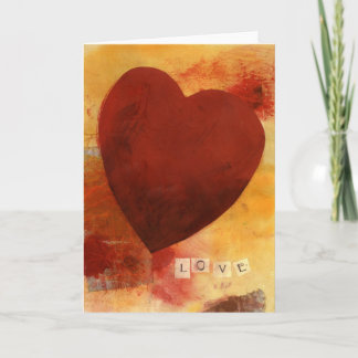 Het Hart van de liefde Feestdagen Kaart