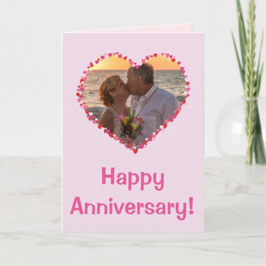 Het Hart van de liefde personaliseert Kaart (Voorkant)