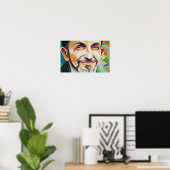 Het hart van de liefde: St. Vincent de Paul Poster (Thuiskantoor)