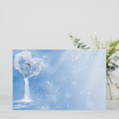 Het hart van de oceaan Stationery Briefpapier (Staand voorkant)