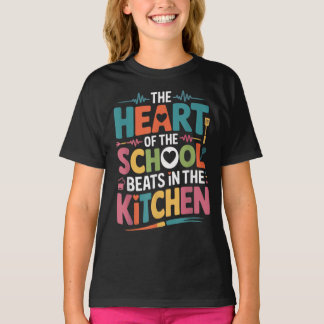 Het Hart van de School Klopt in de Keuken T-shirt