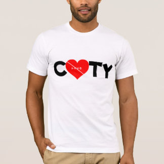 Het hart van de stad t-shirt