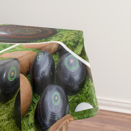 Het hart van gazon kommen: een  fotocollage tafelkleed (Voorbeeld)