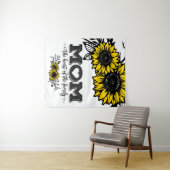 Het hart van het familiecadeau, Moederdag cadeau Wandkleed (In Situ (horizontaal))