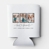 Het hart van het script schattig moderne multi-fot blikjeskoeler (Achterkant)