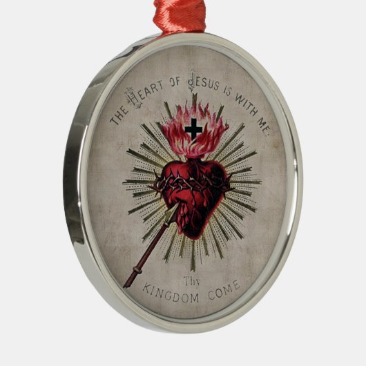 Het hart van Jezus Ornament (Rechts)