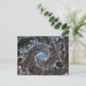 Het hart van Messier 74 Briefkaart (Staand voorkant)