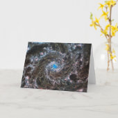 Het hart van Messier 74 Kaart (Gele Bloem)