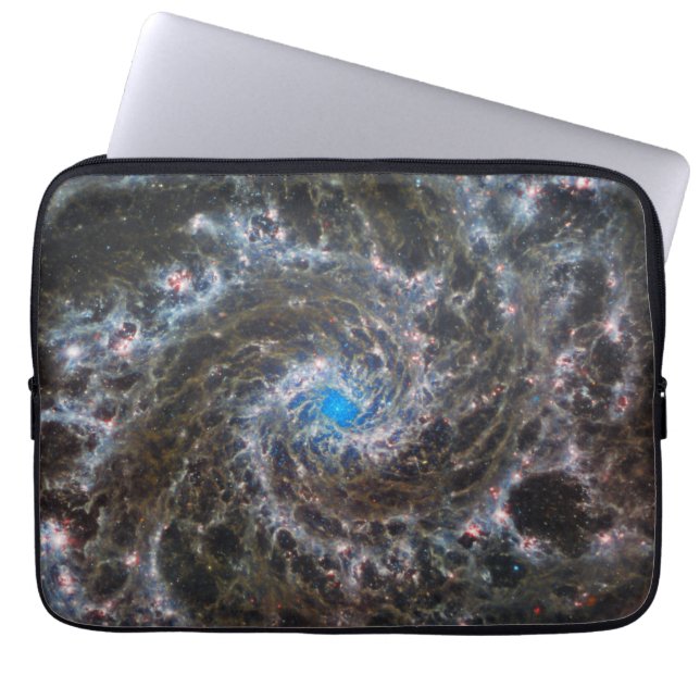 Het hart van Messier 74 Laptop Sleeve (Voorkant)