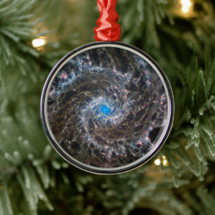 Het hart van Messier 74 Metalen Ornament