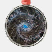 Het hart van Messier 74 Metalen Ornament (Voorkant)