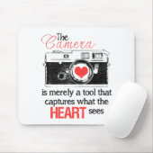 Het hart vastleggen muismat (Met muis)