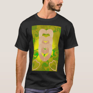 Het hart verbinden t-shirt