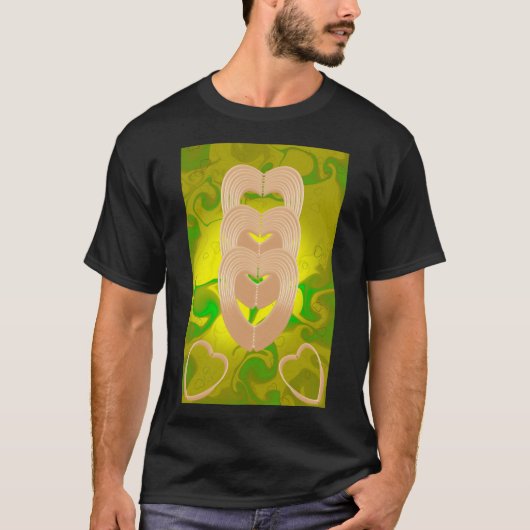 Het hart verbinden t-shirt (Voorkant)