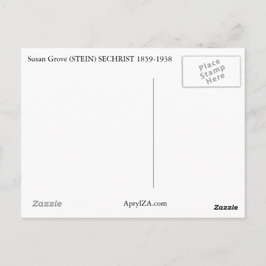 Het hart vertelt de geest waar hij moet kijken... briefkaart (Achterkant)