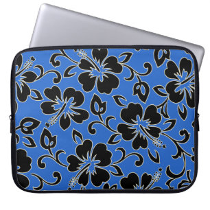 Het Hawaiiaanse Neopreen Wetsuit van de Hibiscus Laptop Sleeve