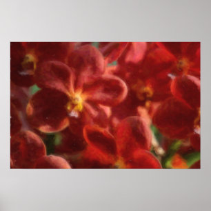 Het Hawaiiaanse Tropische Poster van de Orchidee