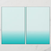 Het Heavens Blank Church Bulletin Flyer (Achterkant)