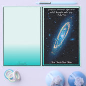 Het Heavens Blank Church Bulletin Flyer (Enkel)