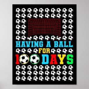 Het hebben van een BYLL voor 100 dagen Fun Kinder Poster