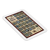 Het Hebreeuwse alfabet Magnet Magneet (Rechterzijde)