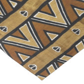 Het hedendaagse Afrikaanse modderlooppatroon Korte Tafelloper (Hoek)