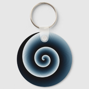 Het hedendaagse marinescheepenblauw, stijlvol vier sleutelhanger