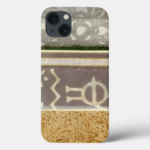 Het hedendaagse Tribale Patroonschilderen iPhone 13 Hoesje