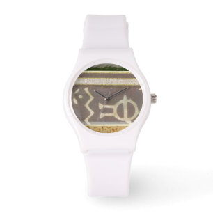 Het hedendaagse Tribale Patroonschilderen Horloge